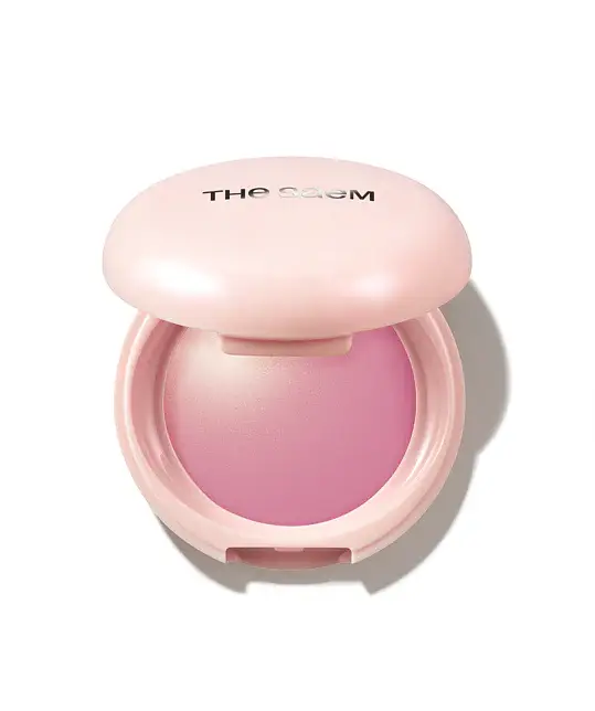 The Saem Glam Perfection Baked Highlighter #PK02 Baby Berry Beam