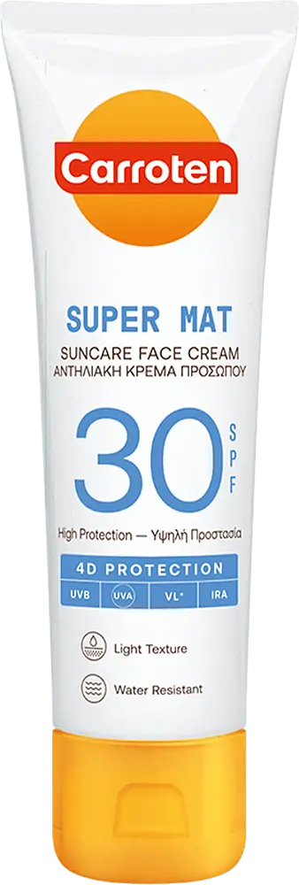 Carroten Super Mat Suncare Face Cream  SPF 30