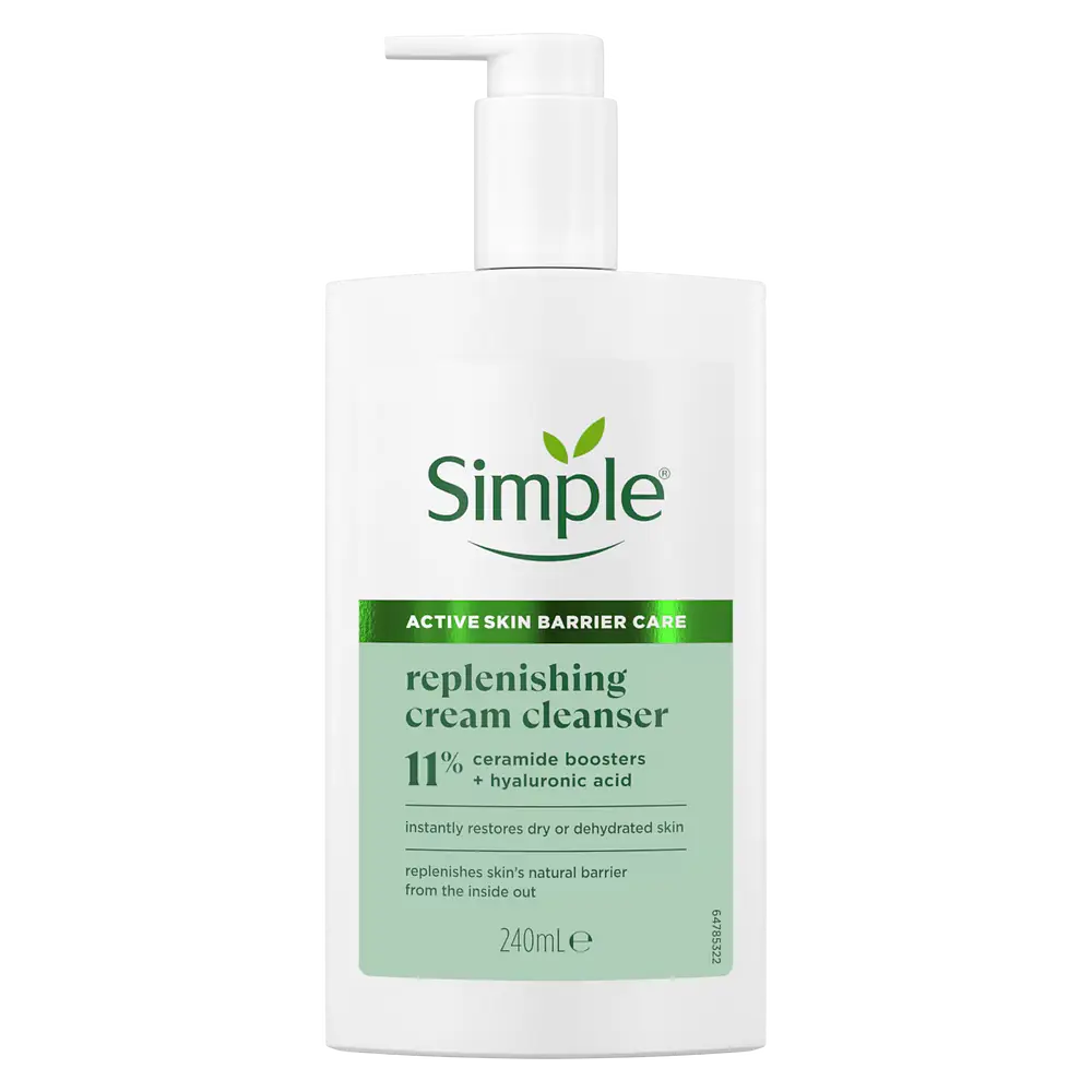 Simple Skincare Replenishing Face Cream Cleanser