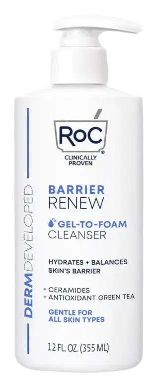 RoC Barrier Renew Gel-To-Foam Cleanser