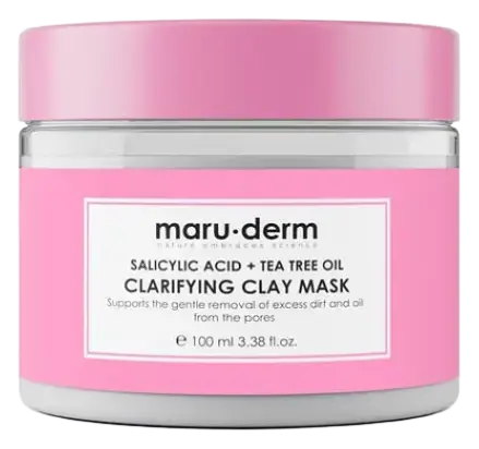 maru.derm Salicylic Acid + Tea Tree Oil Clarifying Clay Mask