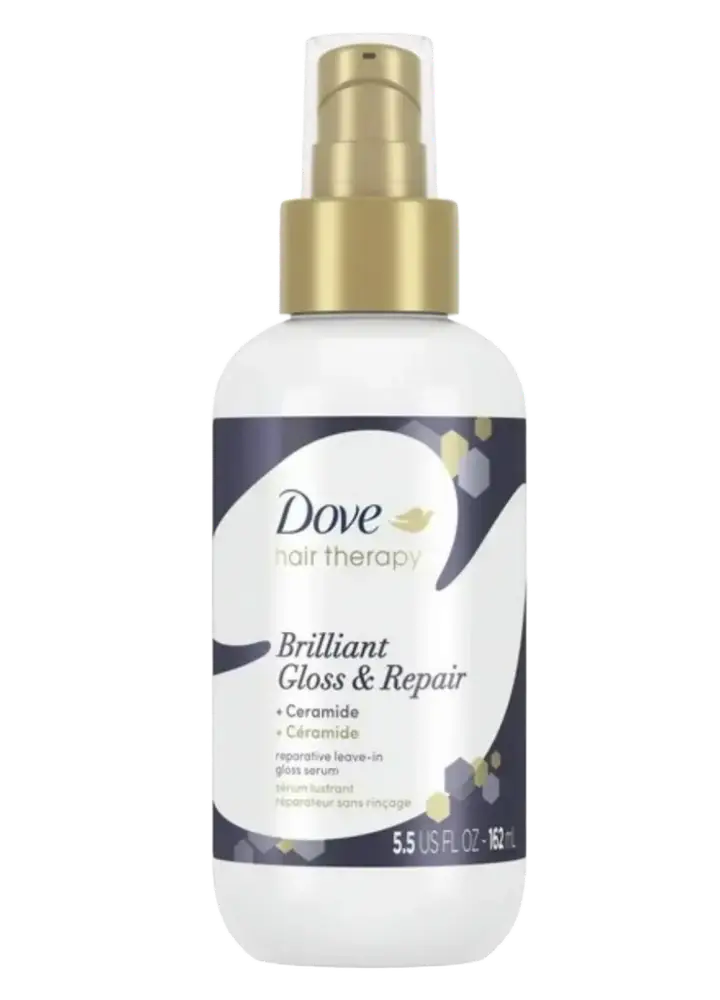 Dove Brilliant Gloss & Repair Leave-In Gloss Serum