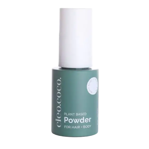 Cleo+Coco Plant Based Hair + Body Powder Basil Mint