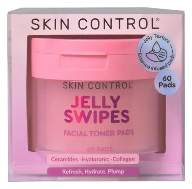 Skin Control Jelly Swipes Facial Toner Pads