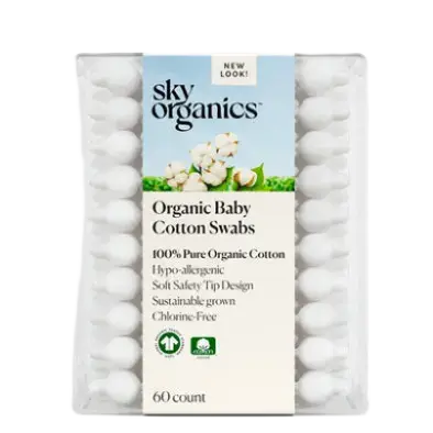 Sky Organics Organic Cotton Swabs Baby