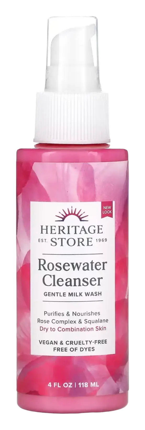 Heritage Store Rosewater Cleanser