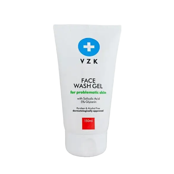 VZK Face Wash Gel for Problematic Skin with Salicylic Acid and 5% Glycerin