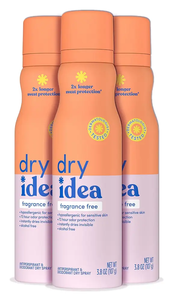 Dry Idea Antiperspirant & Deodorant Dry Spray