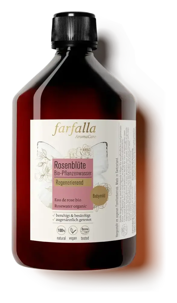 Farfalla Regenerierend Rosenblüte Bio-Pflanzenwasser