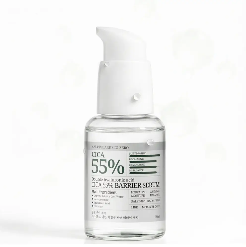 Salrim Baekseo Double Hyaluronic Acid Cica 55% Barrier Serum