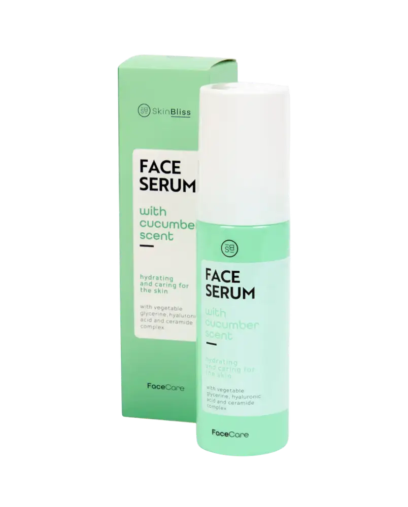 Skin Bliss Face Serum With Cucumber Scent