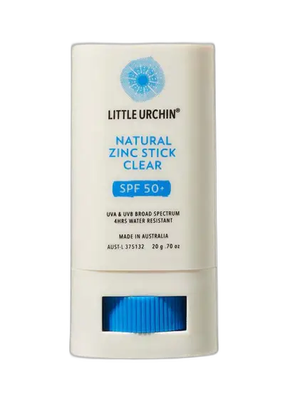 Little Urchin Natural Zinc Stick Clear SPF 50+