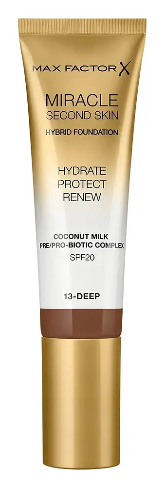 Max Factor X Miracle Second Skin Foundation 13 Deep