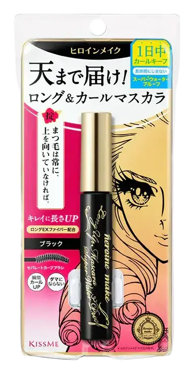ISEHAN Heroine Make Long Up Mascara Super Waterproof Black