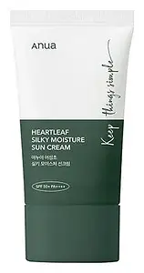 Anua Heartleaf Silky Moisture Sun Cream SPF 50+