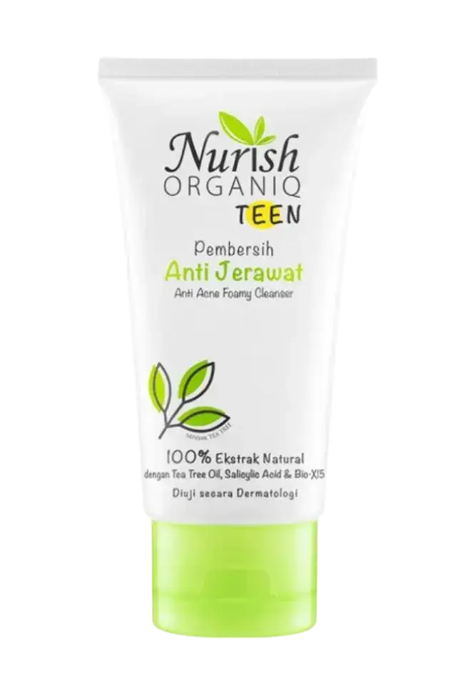 Nurish Organiq Teen Anti Acne Foamy Cleanser