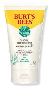 Burt's Bees Clear and Balanced Deep Cleansing Acne Scrub
