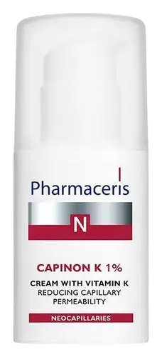 Pharmaceris N Capinon K 1% Cream With Vitamin K Reducing Capillary Permeability