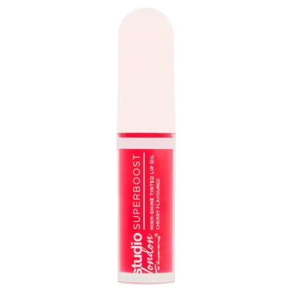 Superdrug Studio London Superboost Tinted Lip Oil Cherry