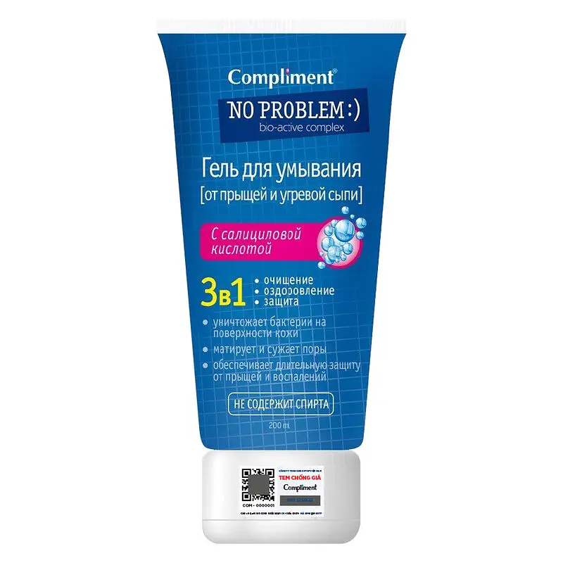 Compliment No Problem Facial Cleanser Salicylic Acid
