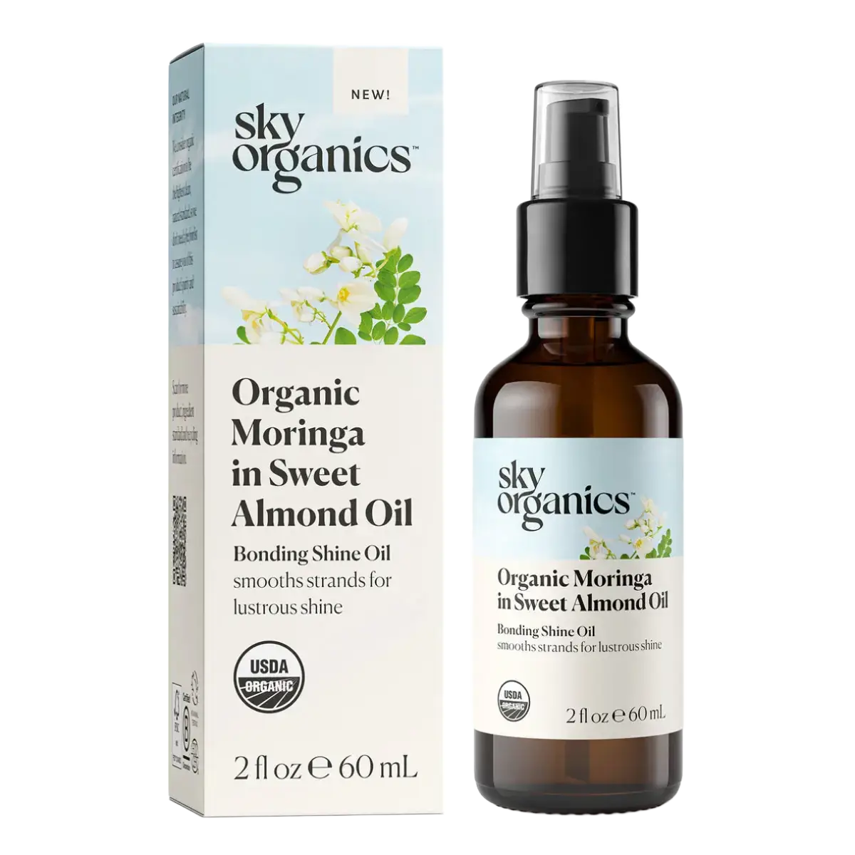 Sky Organics Organic Moringa In Sweet Almond Oil