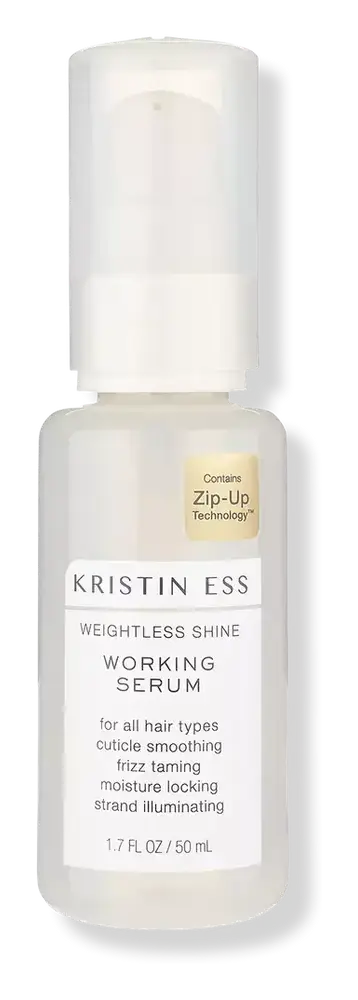 Kristin Ess Hair Weightless Shine Working Serum for Frizz Taming + Hair Smoothing