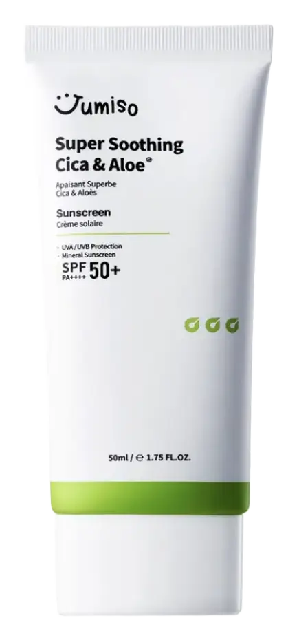 JUMISO Super Soothing Cica & Aloe Sunscreen SPF 50+ PA++++