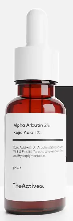 TheActives Alpha Arbutin 2% + Kojic Acid 1%