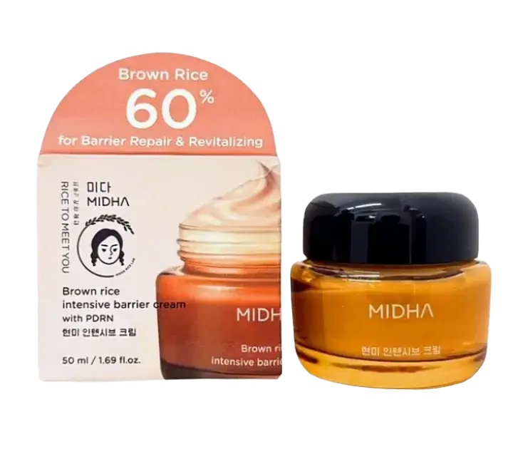 Midha Brown Rice Intensive Barrier Cream With PDRN