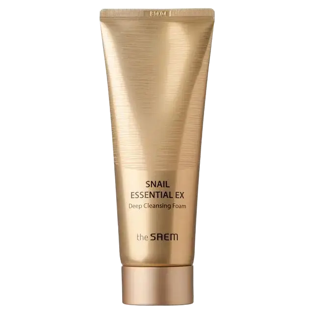 The Saem Snail Essential EX Wrinkle Solution Deep Cleansing Foam