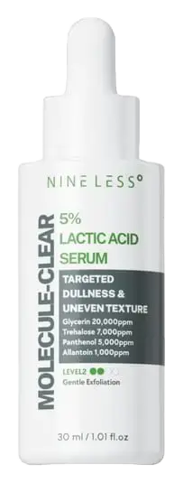Nineless Molecule-Clear 5% Lactic Acid Serum