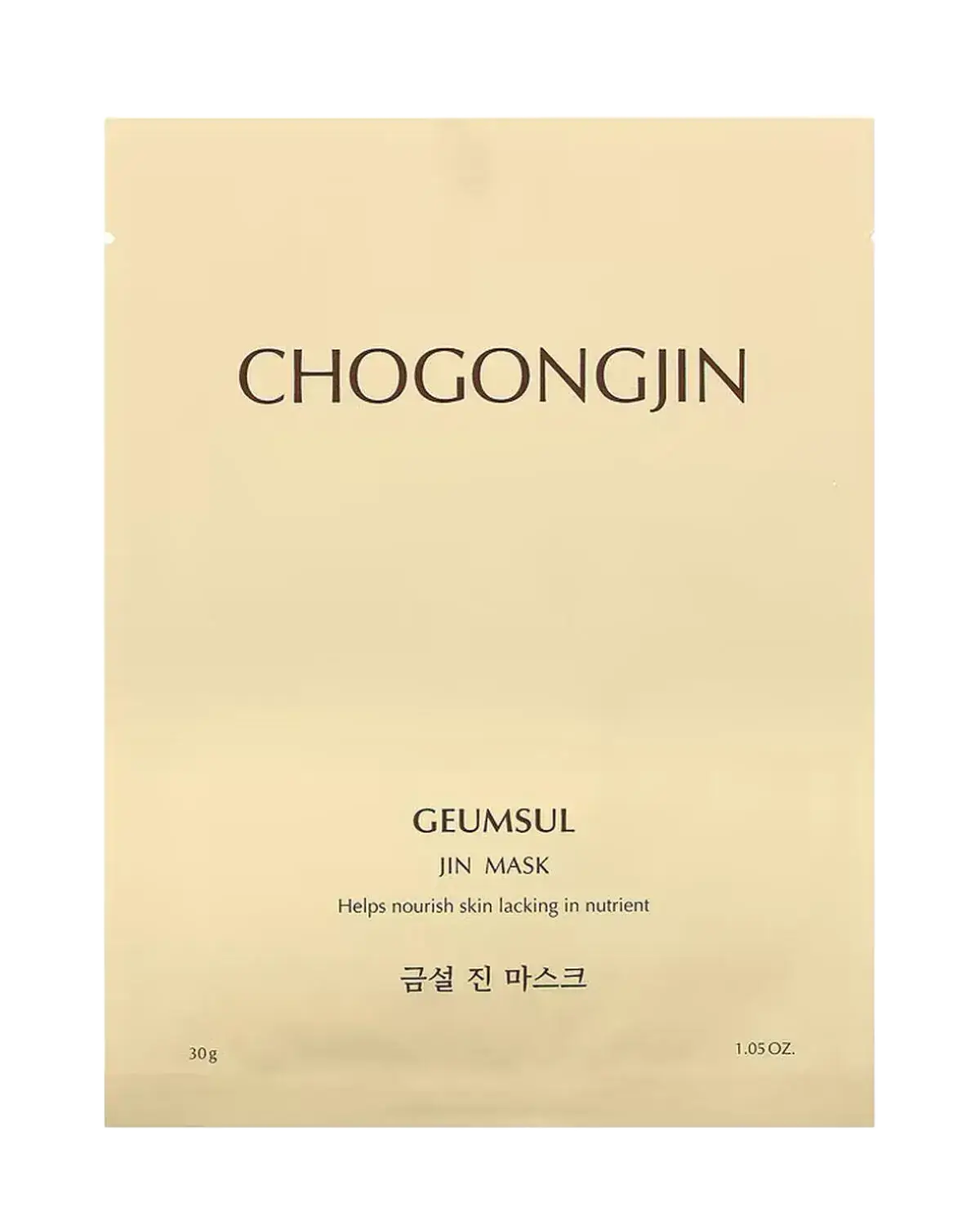 Missha Chogongjin Geumsul Jin Mask