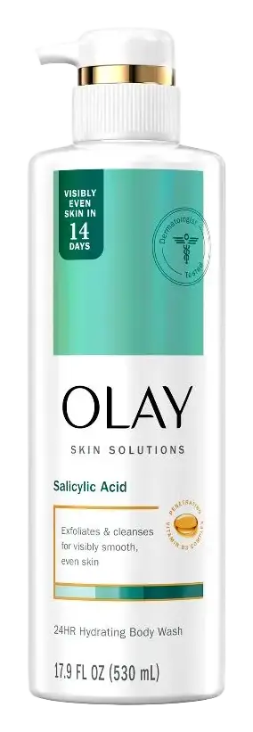 Olay Skin Solutions Hydrating Body Wash Salicylic Acid