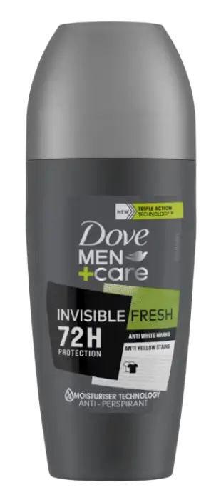 Dove Men+ Care Invisible Fresh Anti-Perspirant Roll On South Africa
