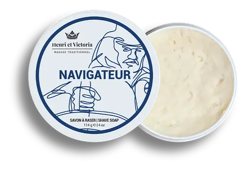 Henri Et Victoria Shave Soap Navigateur