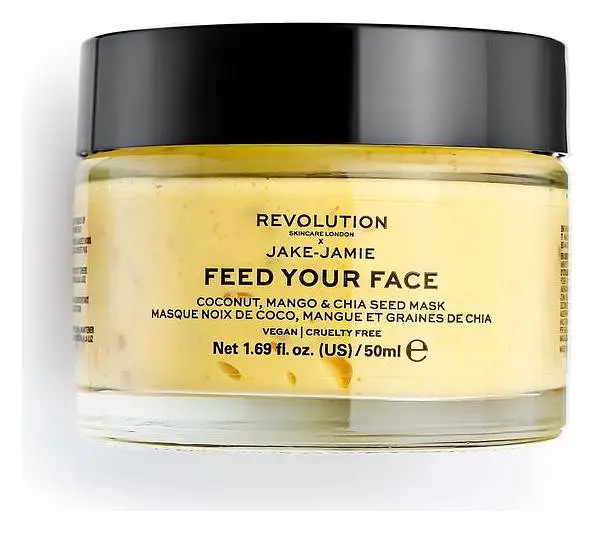 Revolution Beauty Jamie Coconut, Mango & Chia Seed Radiant Glow Face Mask