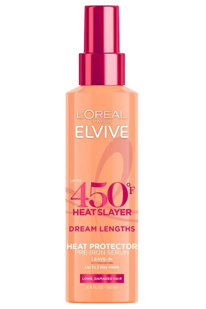 L'Oreal Elvive 450 Heat Slayer Dream Lengths Heat Protector Pre-Iron Serum Leave-In