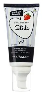 Belladot Glide Water Based Lubricant Strawberry