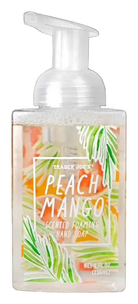 Trader Joe's Peach Mango Scented Foaming Hand Soap