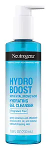 Neutrogena Hydro Boost Hydrating Cleansing Gel, Fragrance-Free