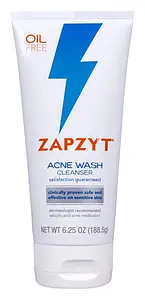 ZAPZYT Acne Wash with Soothing Aloe & Chamomile