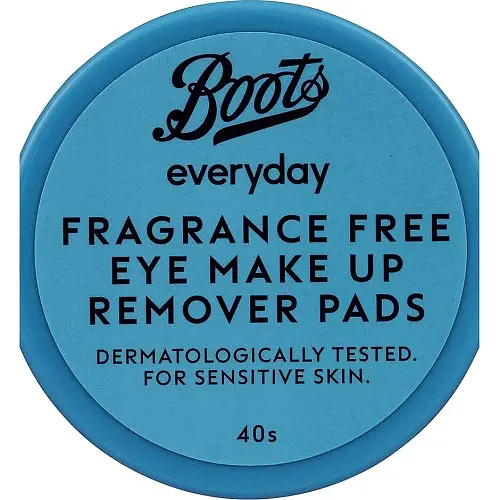 Boots Fragrance Free Eye Make Up Remover Pads 40s