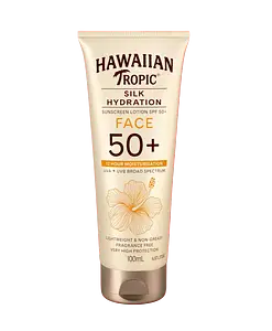 Hawaiian Tropic Silk Hydration Face Sunscreen Lotion SPF 50+