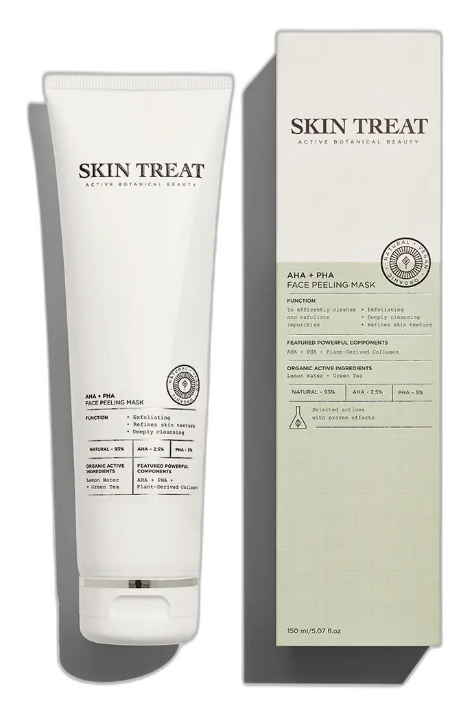 Skin Treat AHA + PHA Face Peeling Mask