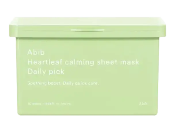 Abib Daily Pick Sheet Mask Heartleaf Calming