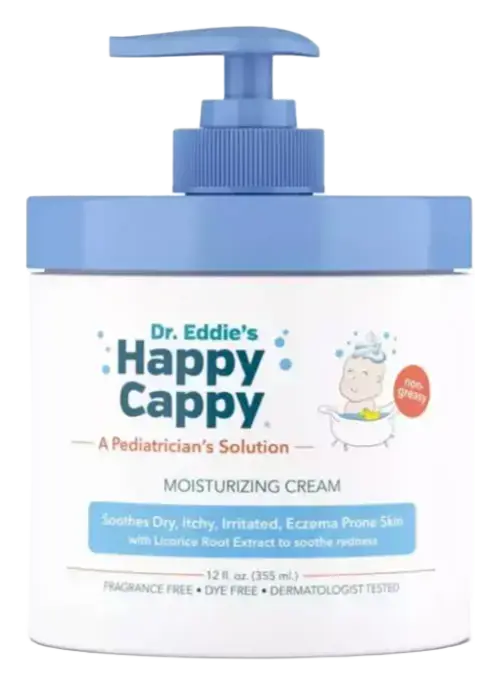 Happy Cappy Moisturizing Cream For Eczema Jar