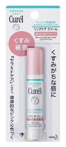 Curel Intensive Moisture Care Moisture Lip Care Cream Light Pink Type