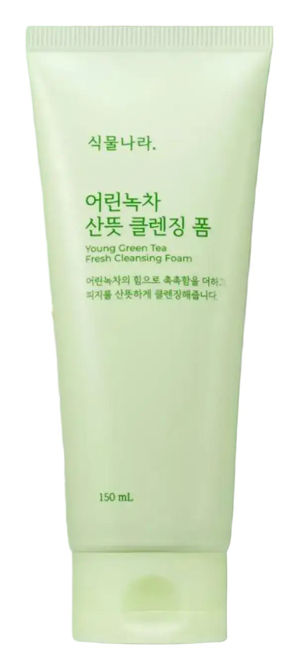 Shingmulnara Young Green Tea Fresh Cleansing Foam