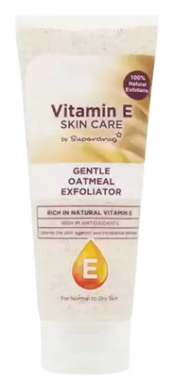 Superdrug Vitamin E Gentle Oatmeal Exfoliator