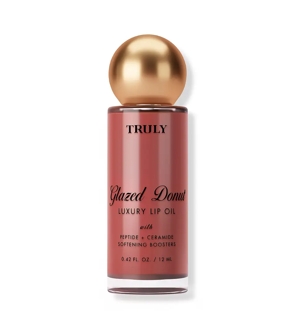 Truly Luxury Lip Oil Glazed Donut